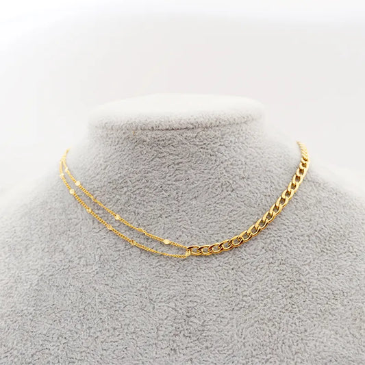 Golden Twist Necklace